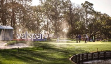 A golf course in Pinellas County
