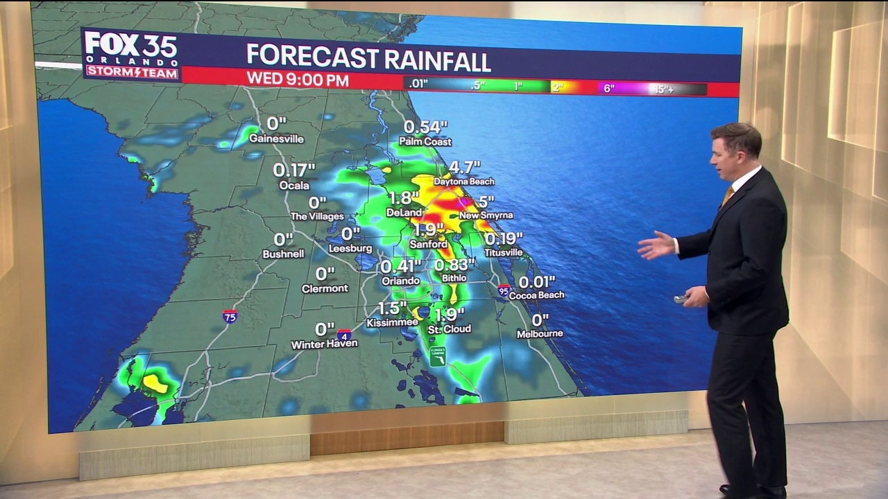 Orlando AM Weather Forecast: More rain on the way for Central Florida