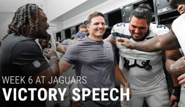 Head Coach Mike Macdonald's Postgame Victory Speech After The Week 6 Win Over The Jaguars