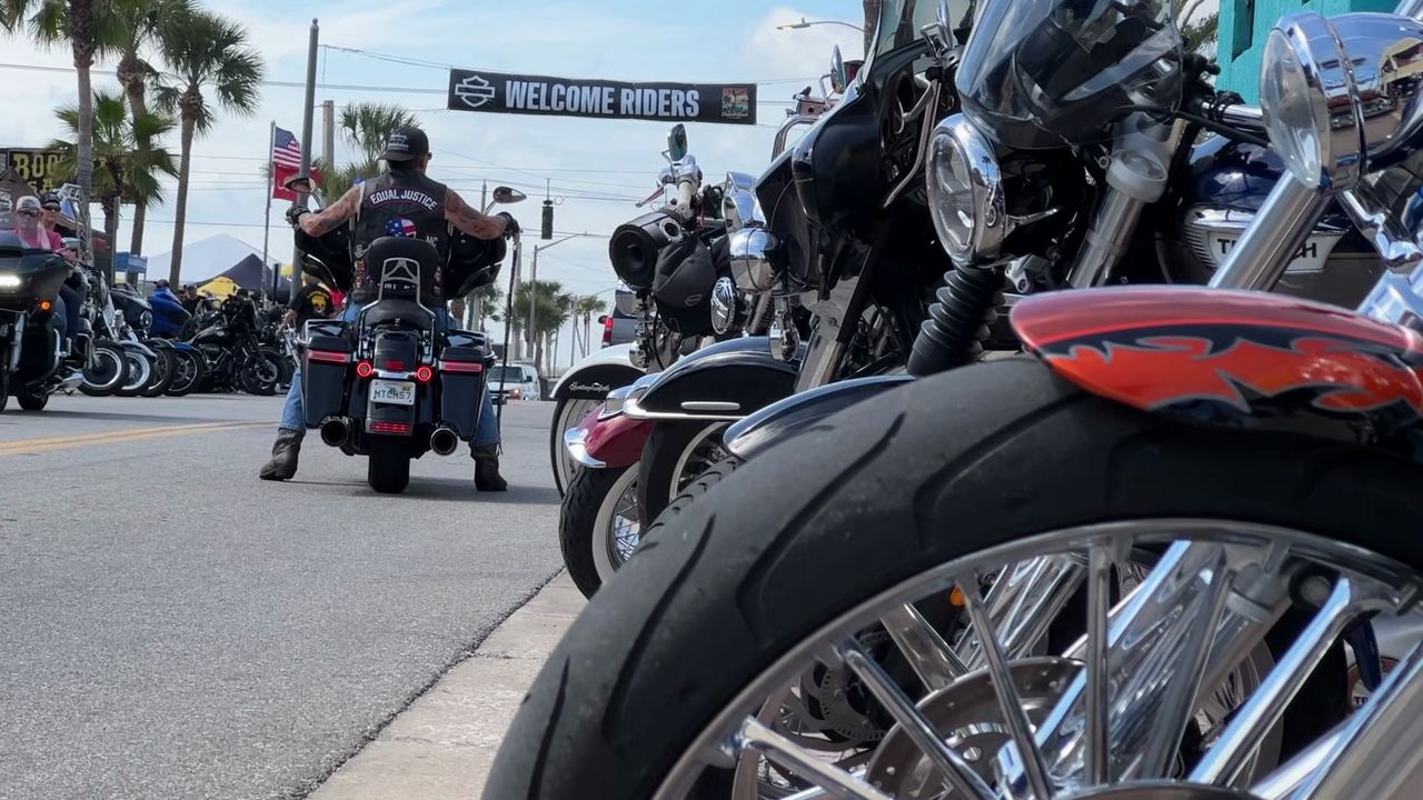 Riders descend on the 85th annual Daytona Bike Week. (Spectrum News)
