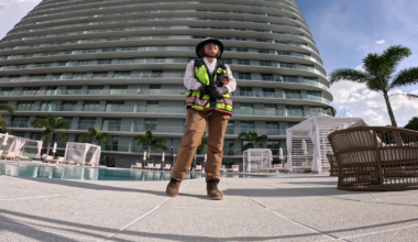 Young woman shapes St. Pete skyline at 400 Central: 'No two days are the same'