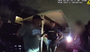 Body camera video shows moments a fugitive wanted for 12 years is caught living in St. Petersburg