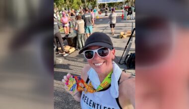 Bay Area brain tumor survivor walks toward recovery