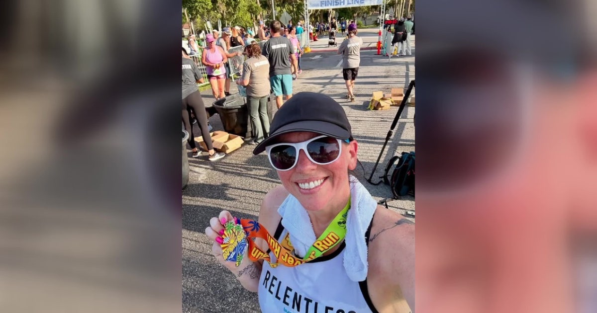 Bay Area brain tumor survivor walks toward recovery