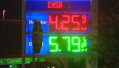 Gas prices surge above $4 in Tampa Bay Area as global conflict drives oil costs higher