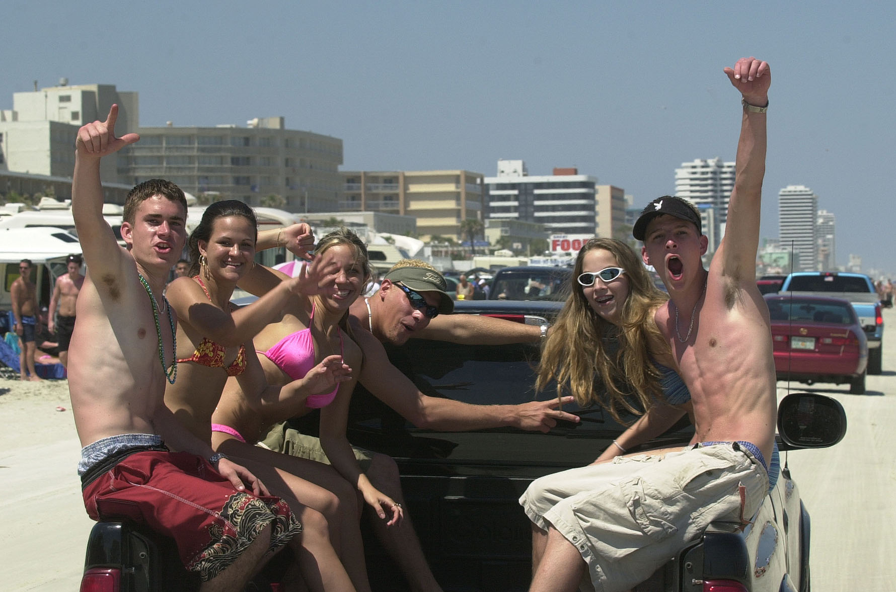 (l-r) Matt McGovern, 18, of Ocala, Stephanie Chesley, 17, of...