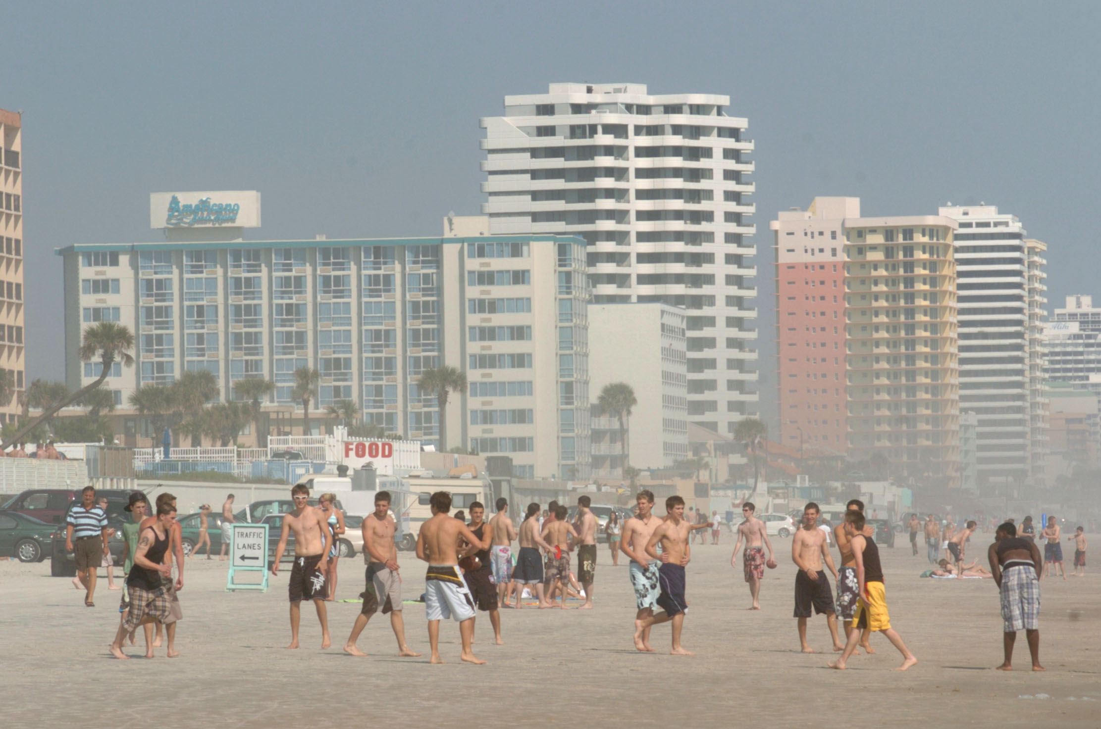 Today, 3/12/07, is the first day of spring break in...