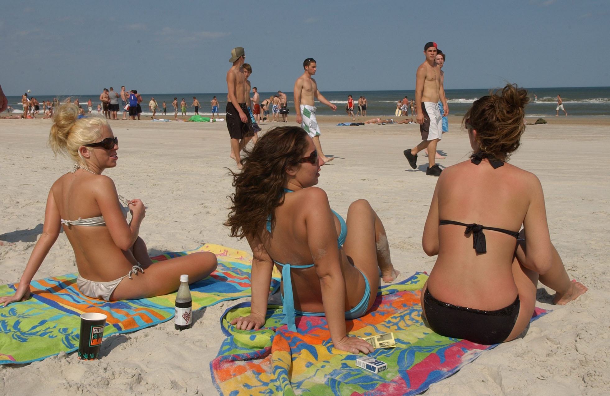 (l-r)Andrea Shingledecker, 21,a junior, Ashley Nuqul ( cq ) 21,...