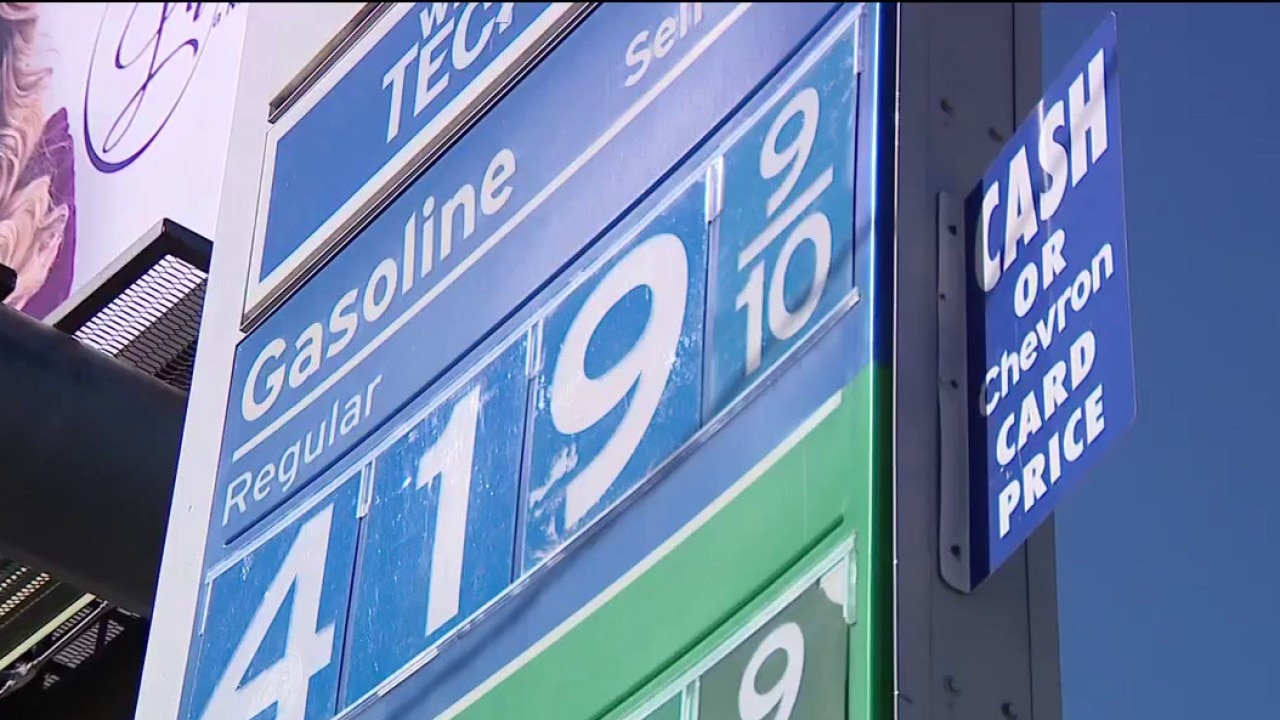Gas prices reach $4 in Bay Area