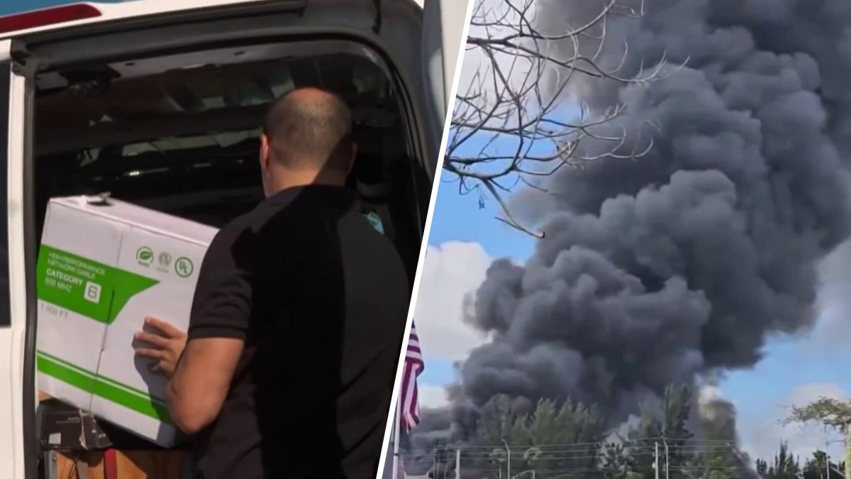 Business owners picking up the pieces after massive NW Miami-Dade warehouse fire – NBC 6 South Florida
