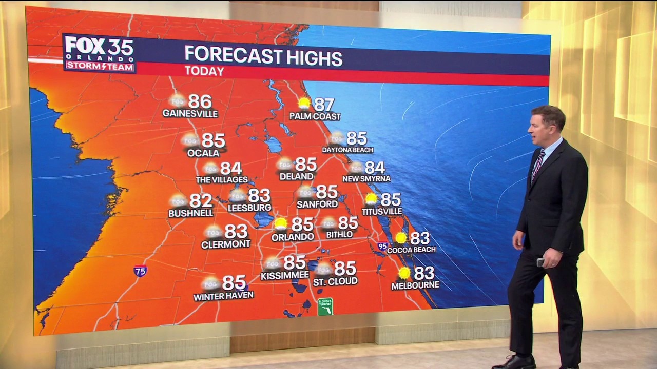 Orlando AM Weather Forecast: Another sunny, warm day