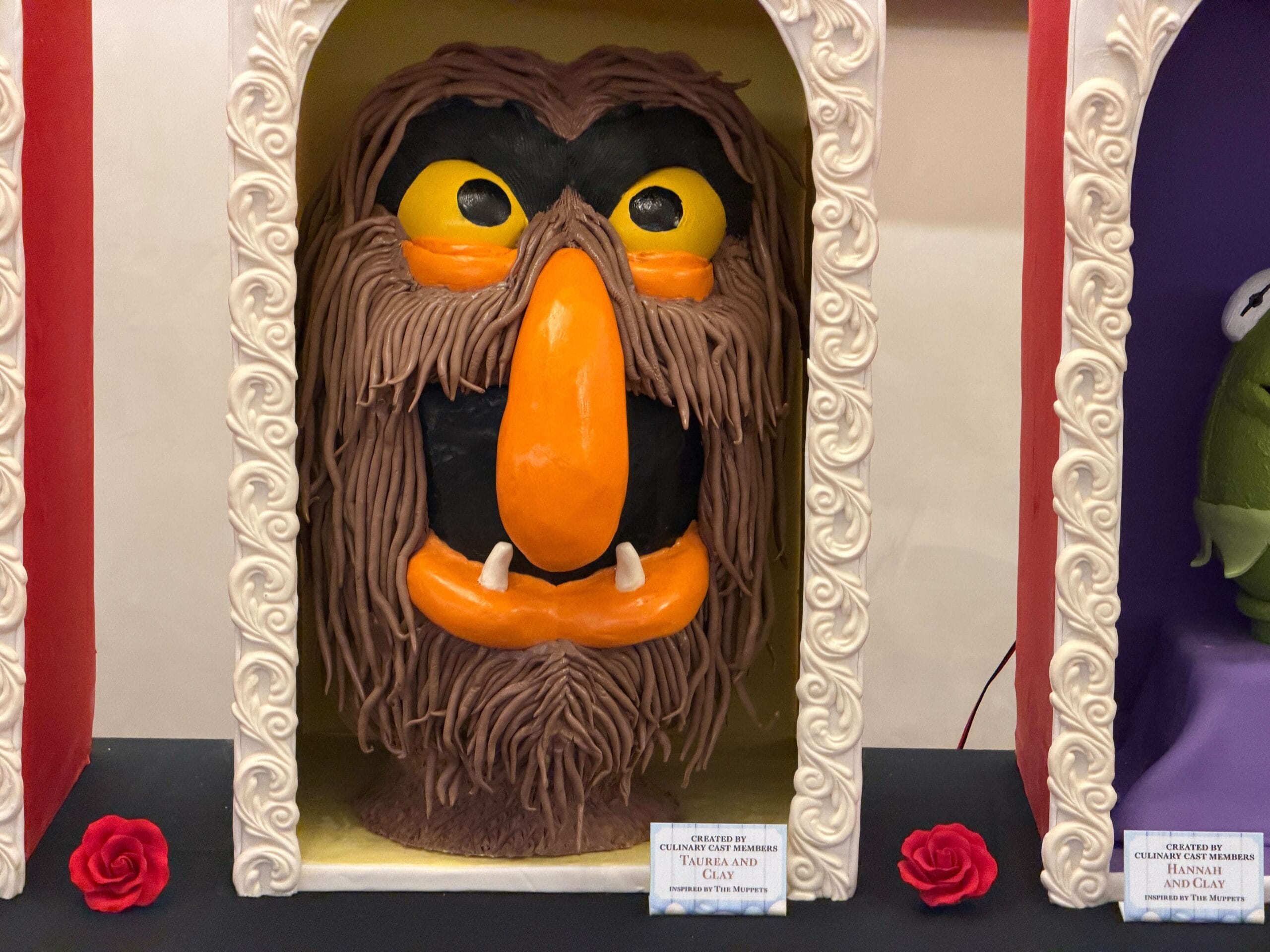 The Muppets chocolate Easter egg display in the Contemporary Resort at Walt Disney World