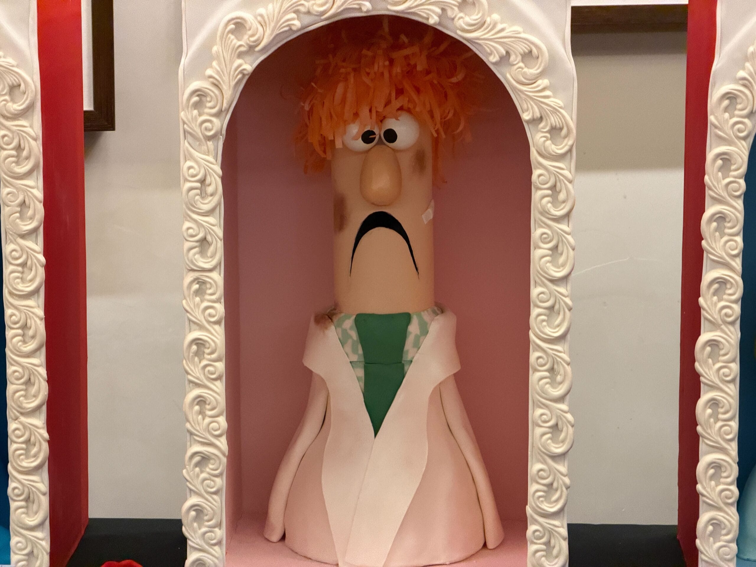 The Muppets chocolate Easter egg display in the Contemporary Resort at Walt Disney World