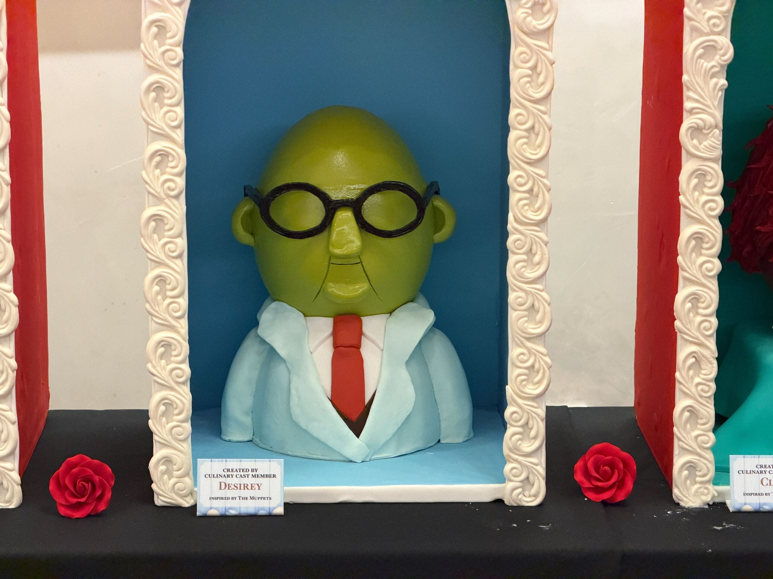 The Muppets chocolate Easter egg display in the Contemporary Resort at Walt Disney World