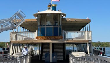 Admiral Joe Fowler ferryboat entrance