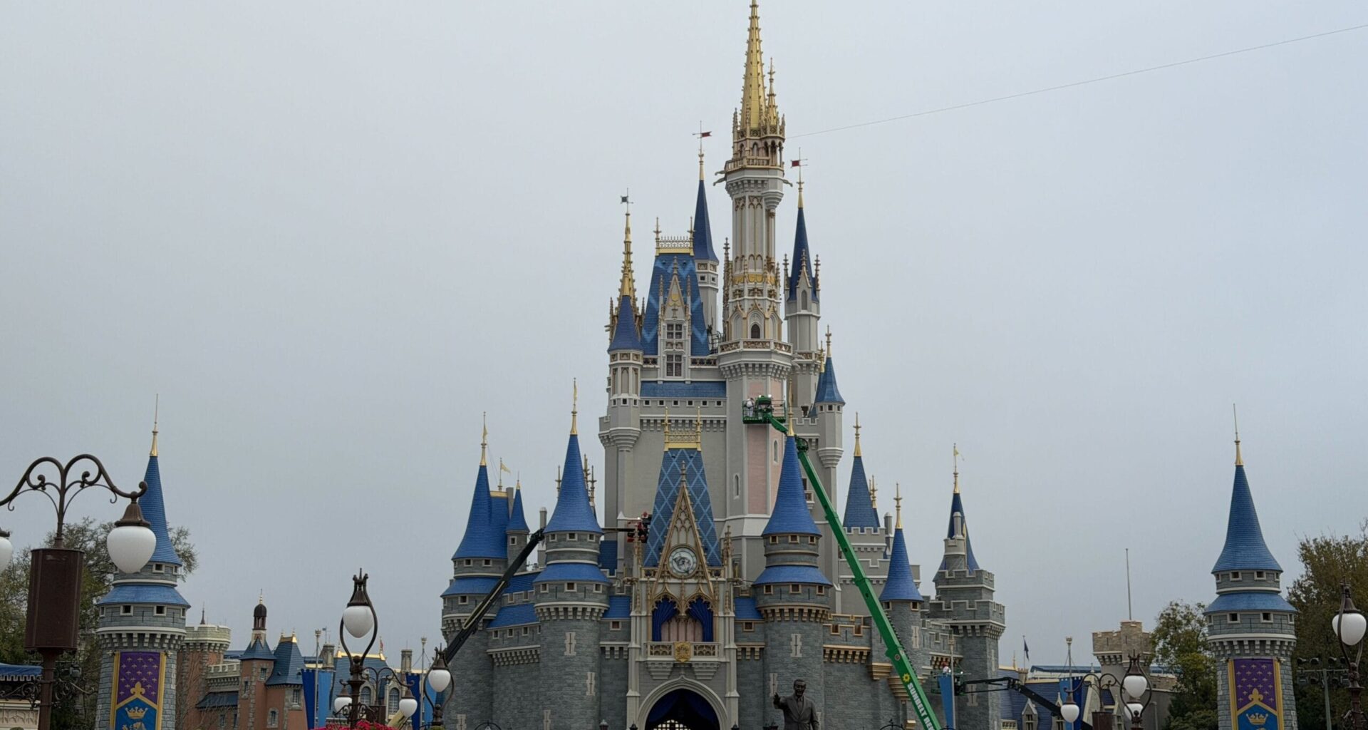 Almost all of Cinderella Castle