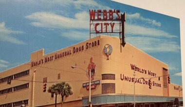 Webb's City was a popular and "unusual" drug store in St. Petersburg back in the day. (St. Petersburg History Museum)
