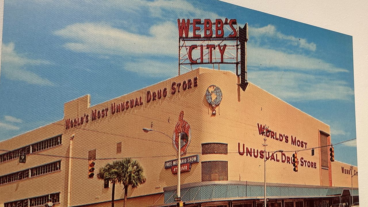 Webb's City was a popular and "unusual" drug store in St. Petersburg back in the day. (St. Petersburg History Museum)