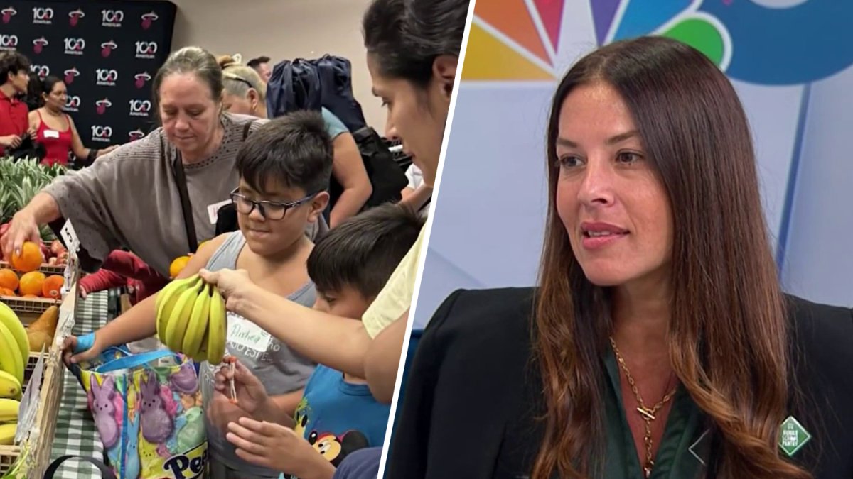 Woman feeds up to 1,500 Broward families a month with Mobile School Pantry – NBC 6 South Florida