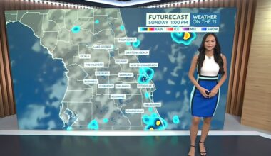 Wet afternoon forecast for Central Florida on Sunday – Orlando Sentinel