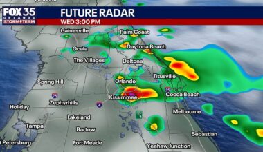Orlando weather: More rain moving through Central Florida
