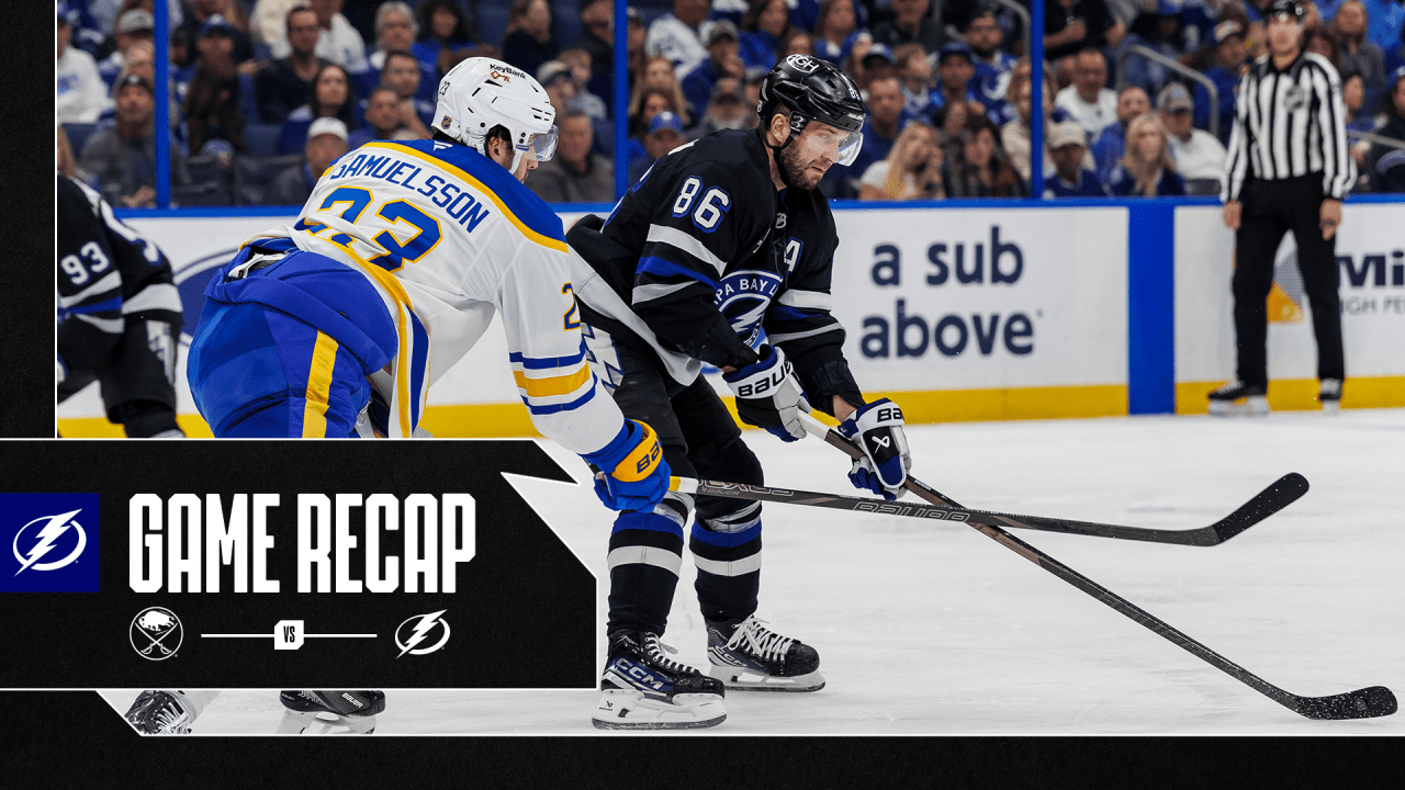Recap: Sabres 6, Lightning 2