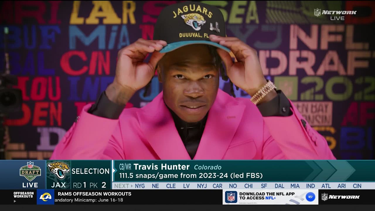 Jaguars Select Travis Hunter