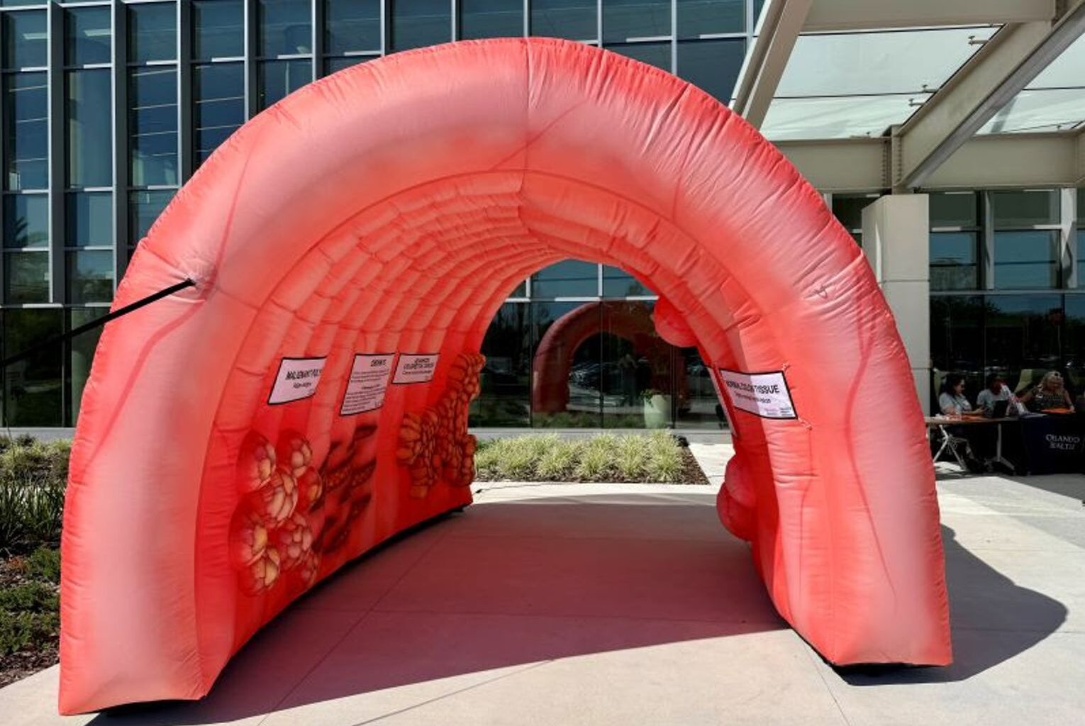 Orlando Health Uses Interactive Inflatable Colon to Raise Awareness for Cancer Screenings