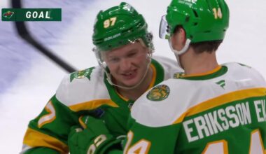 Kaprizov with ENG vs. Lightning