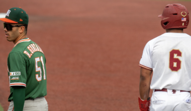 Eagles Top No. 24 Miami in Weekend Series for First Ever Series Road Win – The Heights