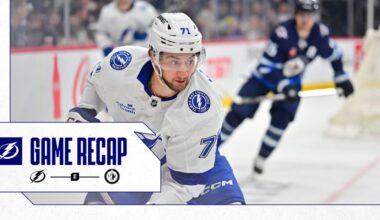 Recap: Jets 4, Lightning 1