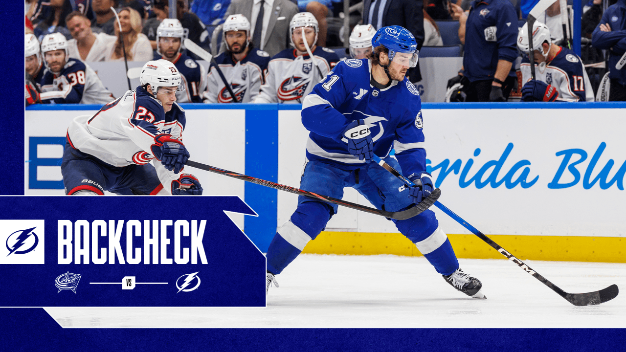 The Backcheck: Lightning suffer home loss to Columbus Tuesday