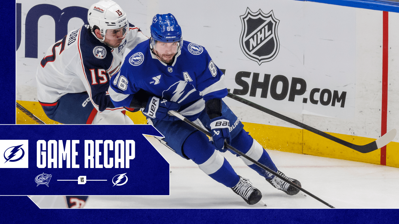Recap: Blue Jackets 5, Lightning 2