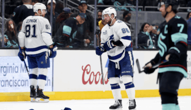 Kucherov gets hat trick, 2 assists to power Lightning past Kraken