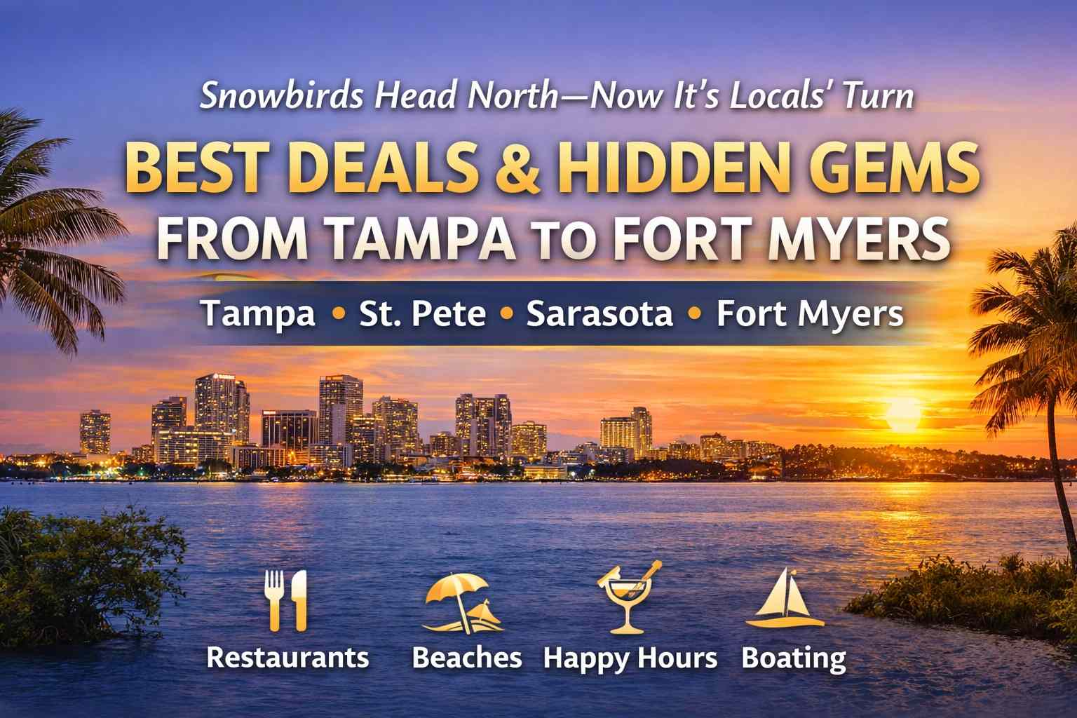 Florida Snowbirds Head North—Now It’s Locals’ Turn: The Best Deals & Hidden Gems from Tampa to Fort Myers