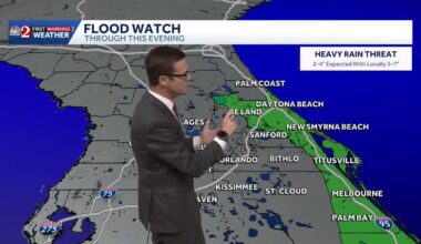 Heavy rains bring flood concerns to Central Florida