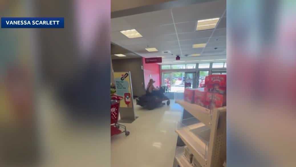 Florida teens arrested for driving lawn mower into Target store