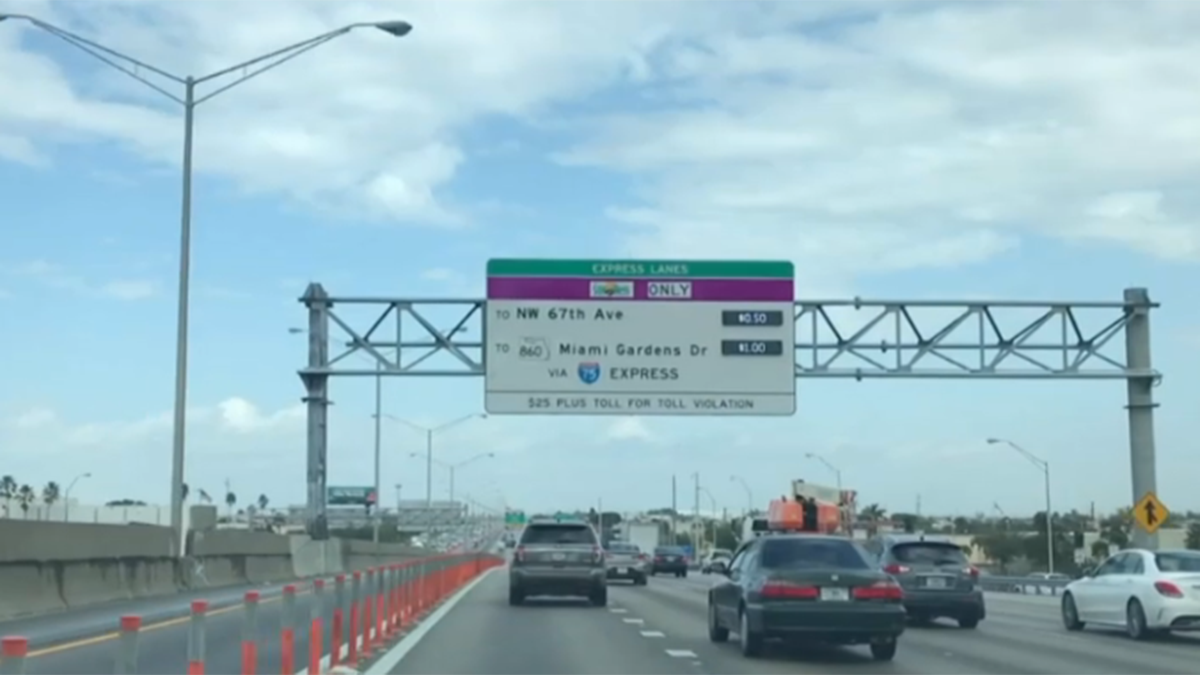 Woman with no driver’s license stopped going 100 mph on Palmetto Expressway, FHP says – NBC 6 South Florida