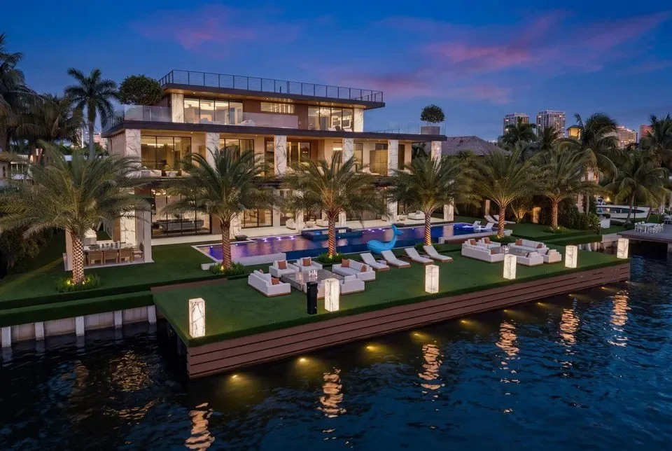 Mansion in Fort Lauderdale, FL, on sale for $55,000,000
