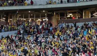 Nearly 67,000 fans pack Doak Campbell Stadium on Saturday, Feb. 28, for the highly anticipated Savannah Bananas season opener. The record-breaking crowd witnessed the historic transformation of the Florida State football home into a premier baseball venue.