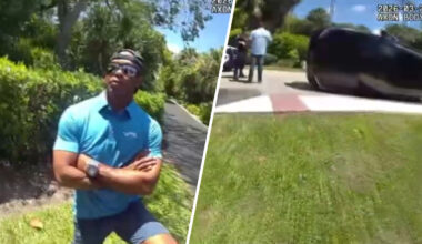 Video shows moments after Tiger Woods’ Florida crash that led to DUI arrest – NBC 6 South Florida
