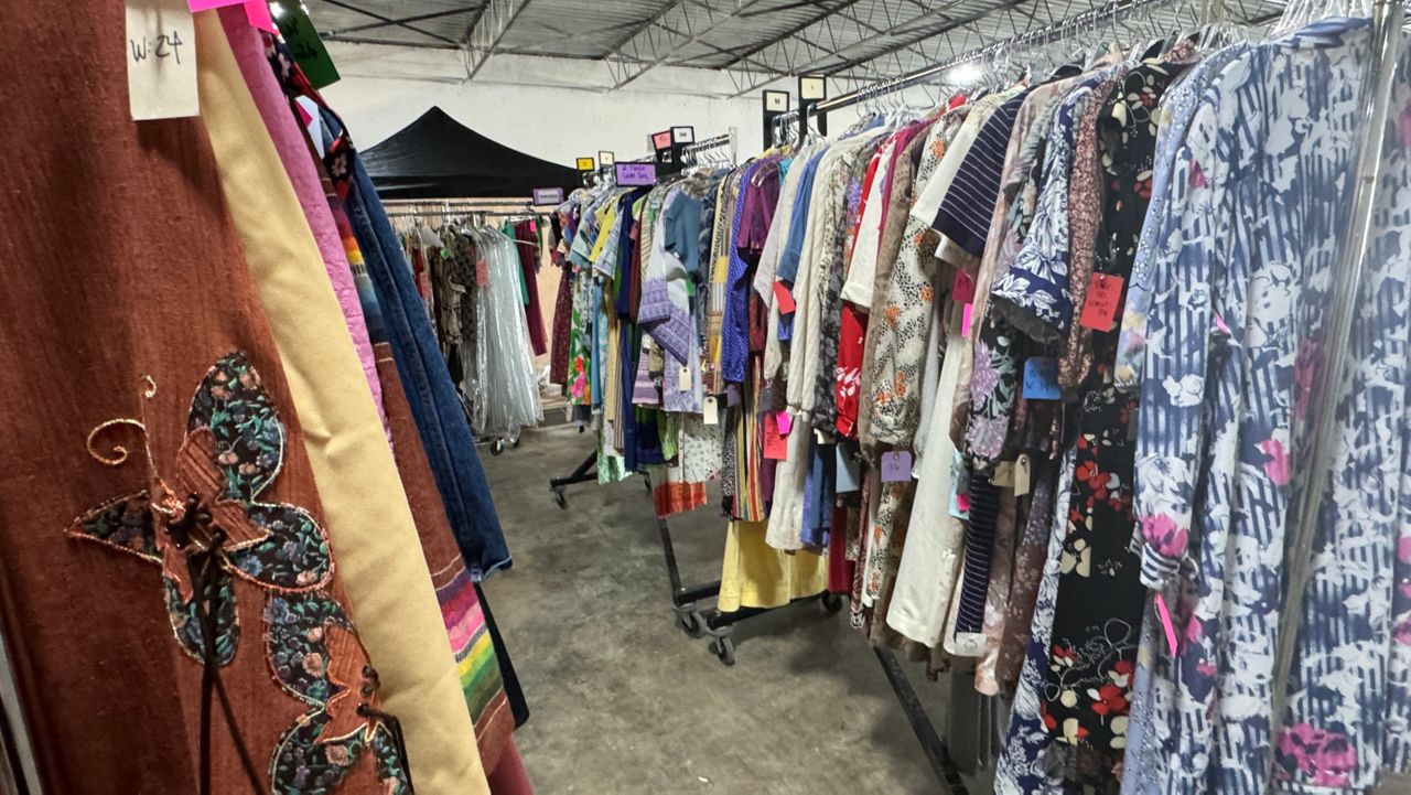 Locally recruited extras will be styled in 1980’s era costumes. (Spectrum News/Melissa Eichman)