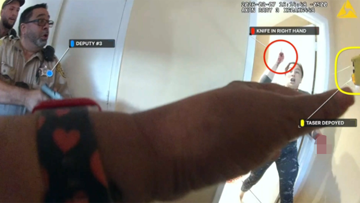 Bodycam video shows Miami-Dade deputy fatally shoot woman armed with knife – NBC 6 South Florida