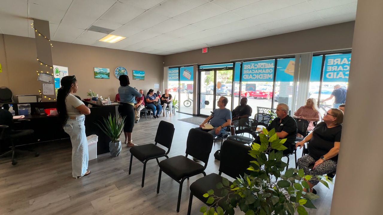 The Access Center provides training to senior citizens needing to get back into the workforce. (Spectrum News/Andy Cole)