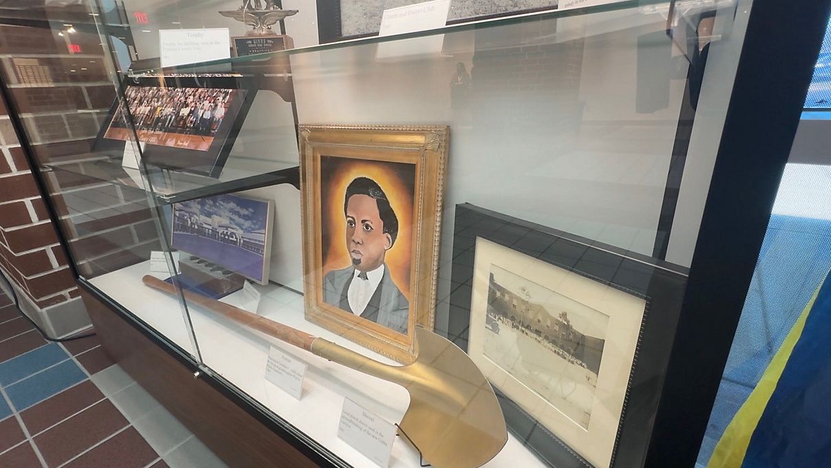 Gibbs High School will turn 100 years old in 2027. School leaders are celebrating nearly a century of education by unveiling a new history museum on campus. (Spectrum News/Jeff Butera)