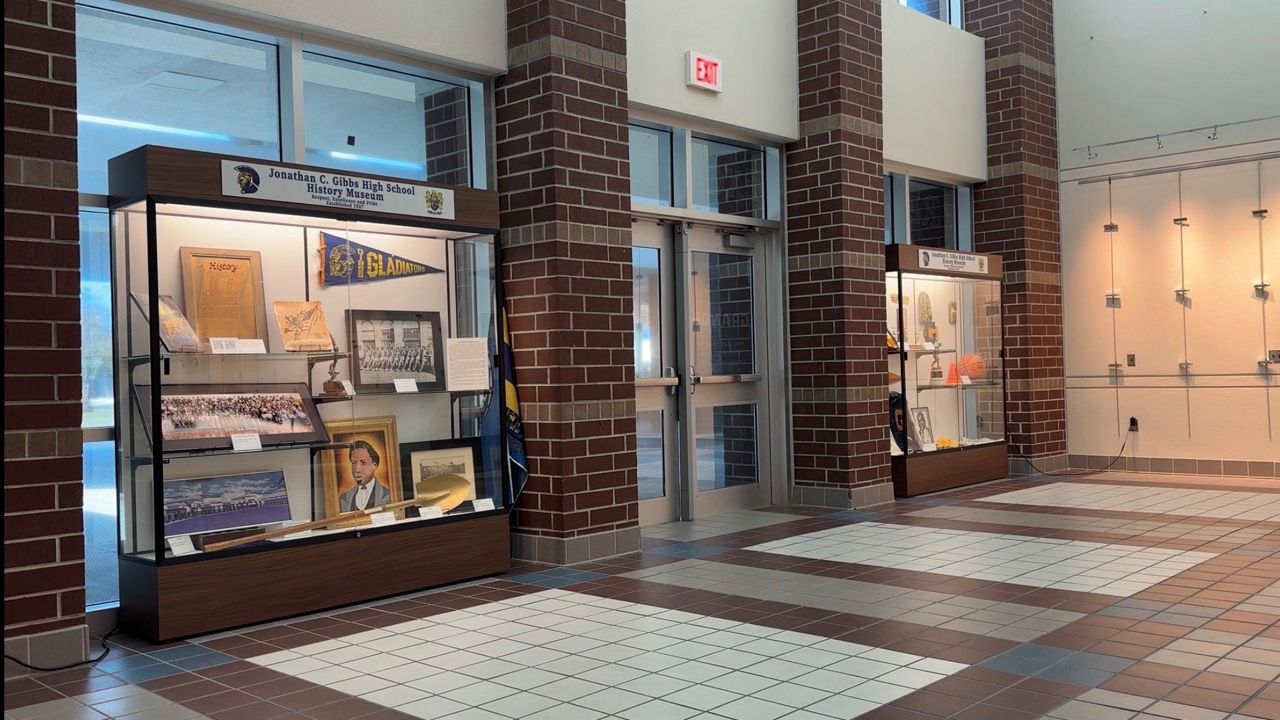 The school's new history museum. (Spectrum News/Jeff Butera)