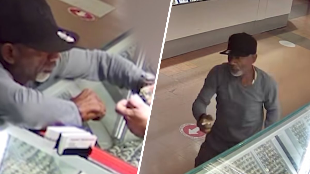 Man runs away with Rolex from Miami jewelry store, suveillance shows – NBC 6 South Florida