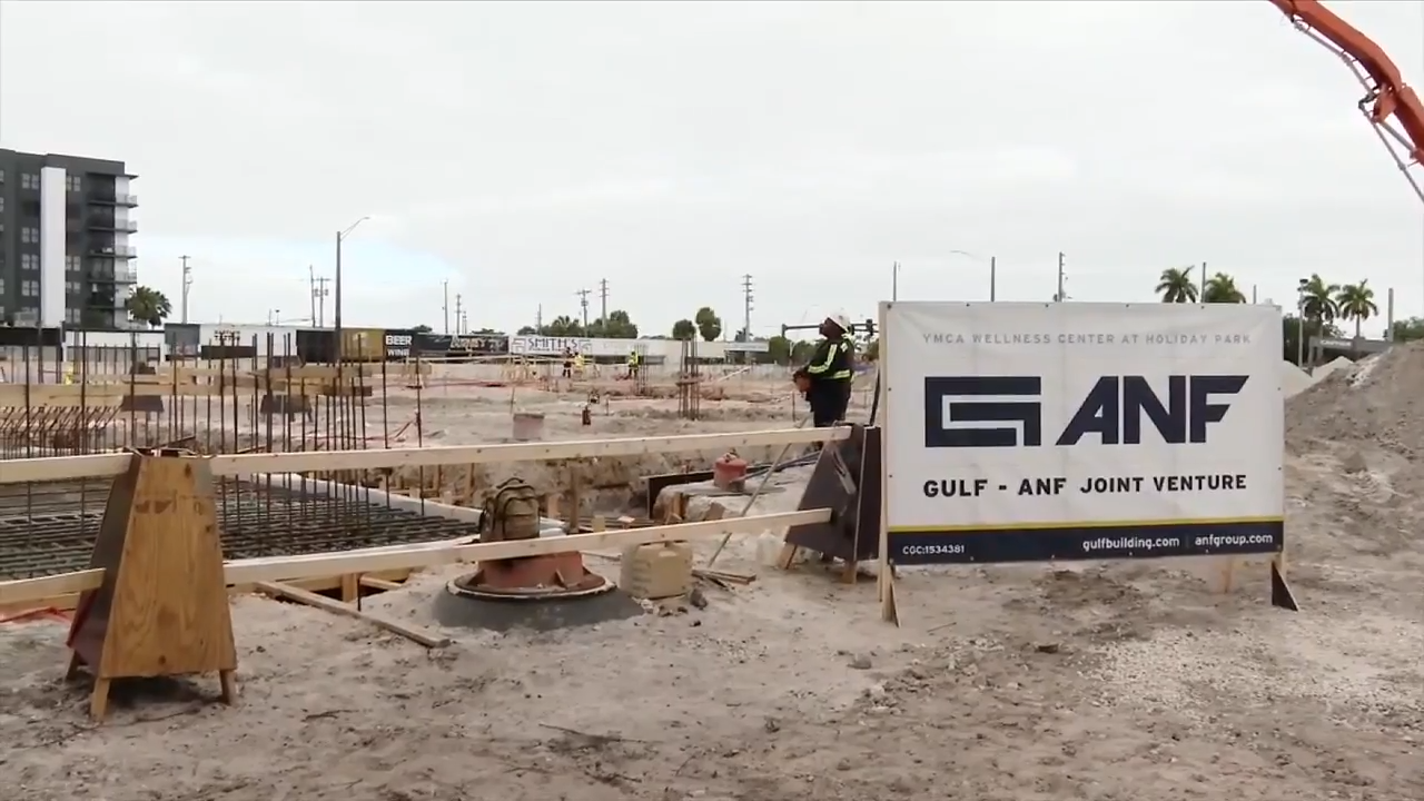 Crews begin groundbreaking for first-of-its-kind YMCA Family Center and Broward Health ER in Fort Lauderdale - WSVN 7News | Miami News, Weather, Sports