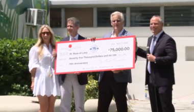 Ansin Foundation donates $75K to St. Rose of Lima Catholic School in honor of its 75th birthday - WSVN 7News | Miami News, Weather, Sports