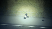 Drone video shows the arrest of a Broward burglary suspect in Indiana.
